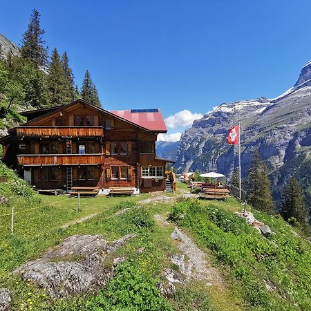 Отель Berggasthaus Tschingelhorn Штехельберг Экстерьер фото
