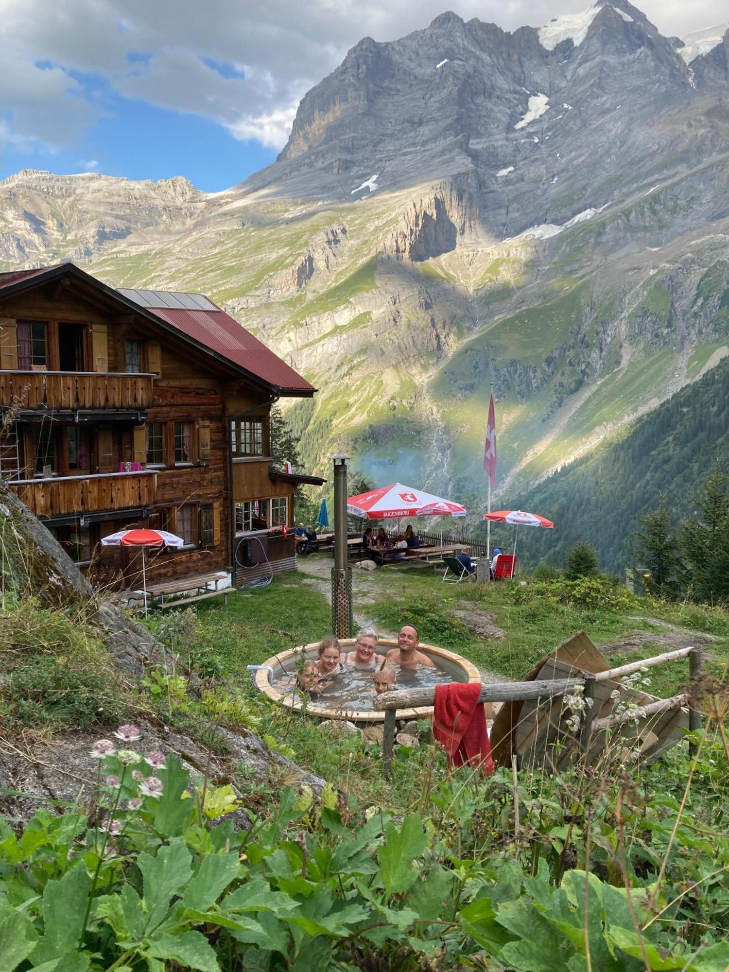 Отель Berggasthaus Tschingelhorn Штехельберг Экстерьер фото
